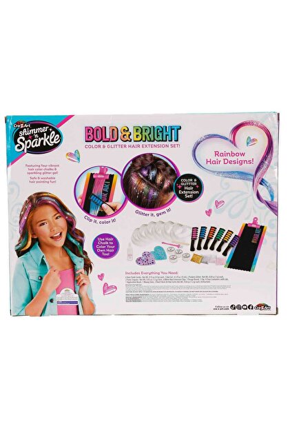 CrazArt Cra-Z-Art Shimmer N Sparkle Deluxe Saç Tasarım Stüdyosu