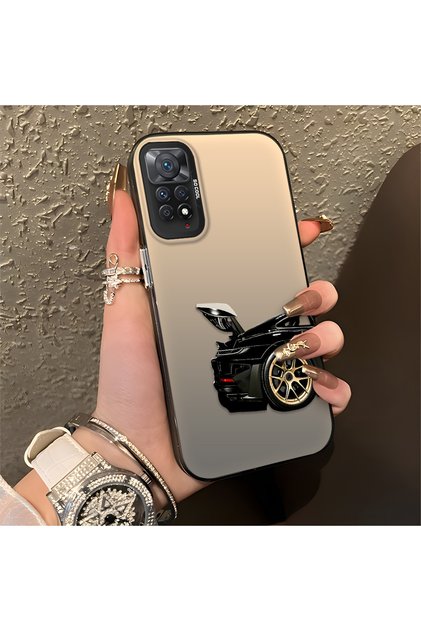 Sports Car Pattern Anti Fall Slim Hard Case Compatible with Redmi Note 11 Pro