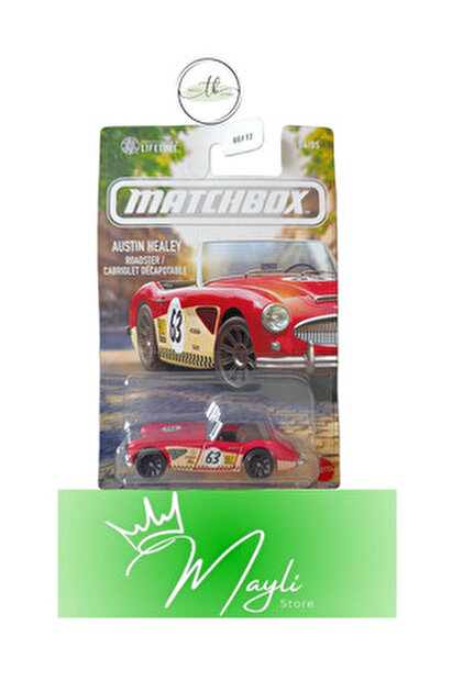 Matchbox Temalı Arabalar Austin Healey Roadster/Cabriolet JJR58