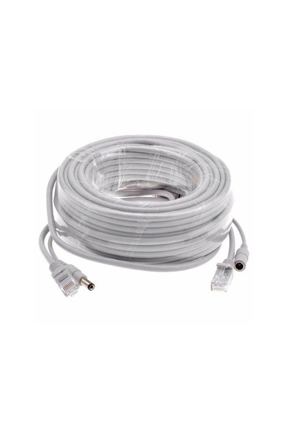 Cablu cameră UTP + alimentare 30m 4×0.4mm2 + 2×0.3mm2