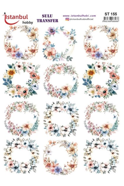 Water Transfer Paper 25X35Cm St-155
