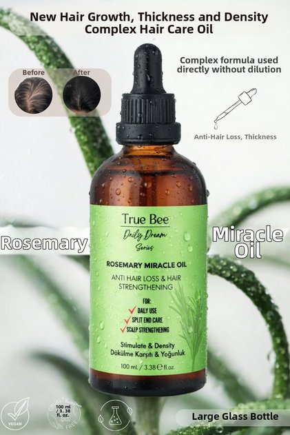 Daily Dream Series | New Hair Regrowth and Strumpfing Effect Rosemary Complex Hair Oil 100 ml