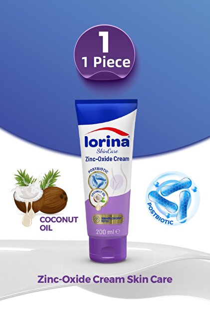 LORİNA Skincare Zinc Oxide Barrier Cream 200 ml 1 Piece- Trendyol