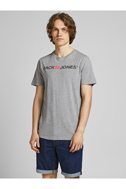 Jack & Jones 12137126 Jjecorp Logo Tee Ss Crew Neck Noos Erkek T