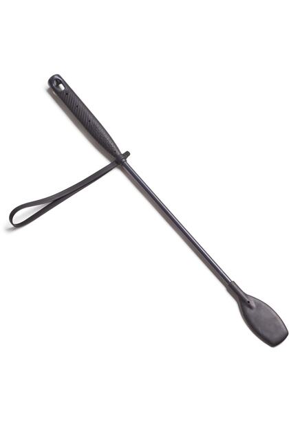 Fouganza 140 Uni Binicilik Kamçısı - 49 cm Siyah / Gri