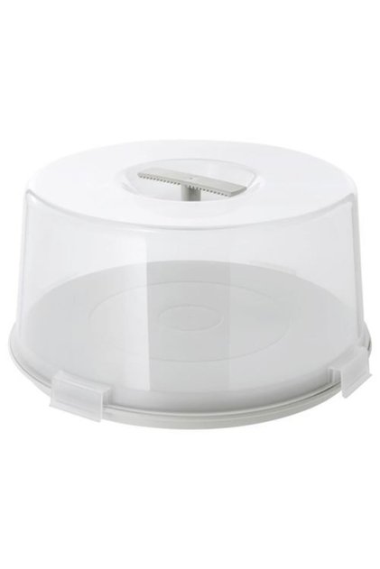 Crispig Cake Pan, Transparent 36 cm Cake and Pastry Carrier