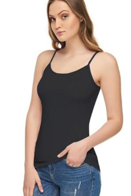 146 Elastane String Strap Tank Top