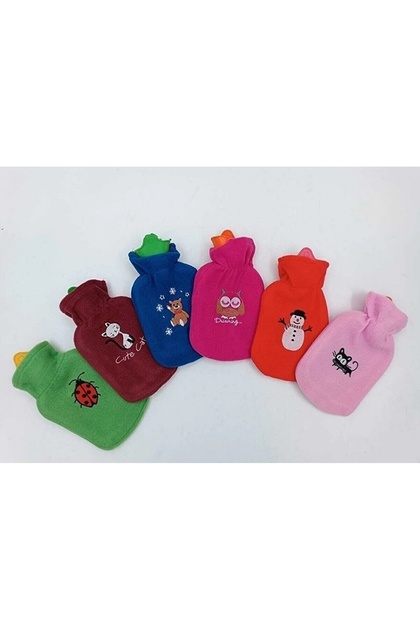Single Hot Water Bag | Colorful Small Pouch Plus Hot Water Bag