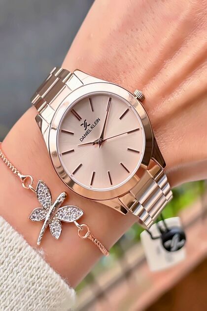 Brand Stainless Steel Band Women Wrist Watch