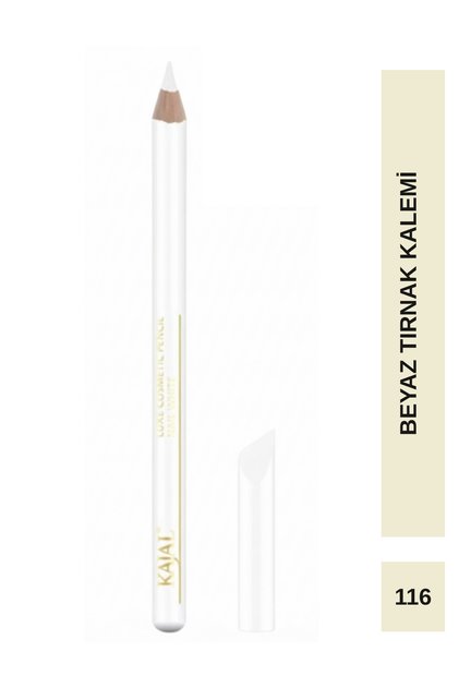 Beyaz Tırnak Kalemi - Nail White Pencil No:116