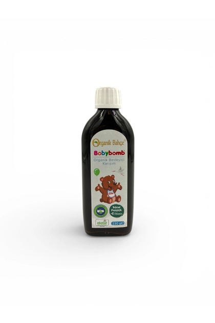 Bobybomb Organik Besleyici Bebek Şurubu 230gr