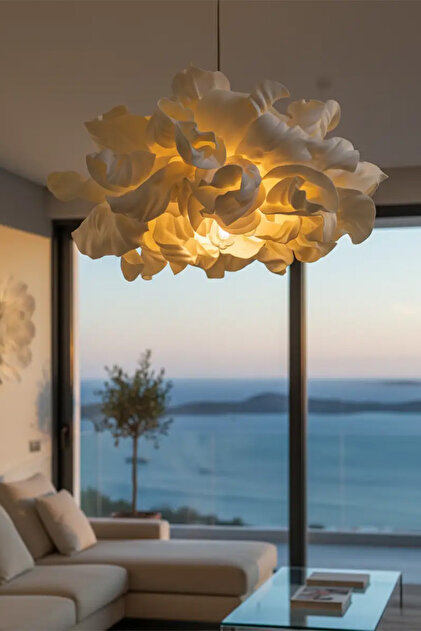 AVF Atelier Eva Krem Sarkıt Avize