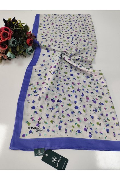 Summer Thin Bonjela Sport Patterned Cotton Shawl Lbs0305