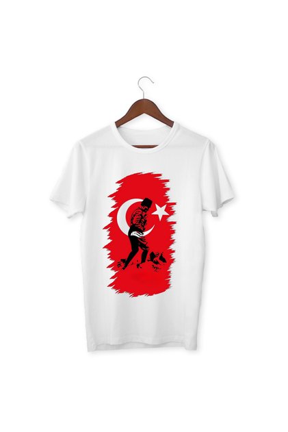 29 October T-Shirt April 23 T-Shirt Ataturk and Turkish Flag T-Shirt Unisex Children and Adult