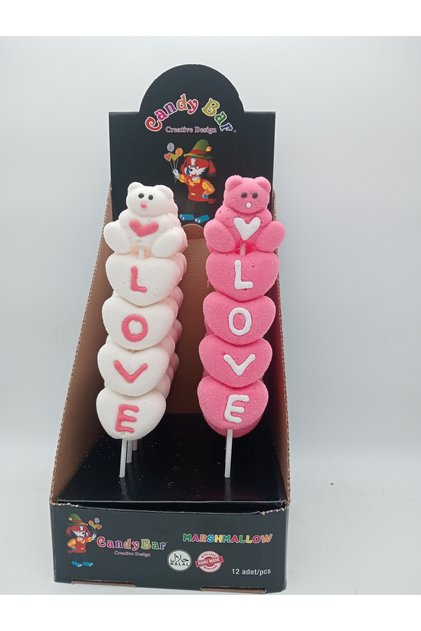 SEVGİLİLER GÜNÜ MARSHMALLOW LOVE AYICIK