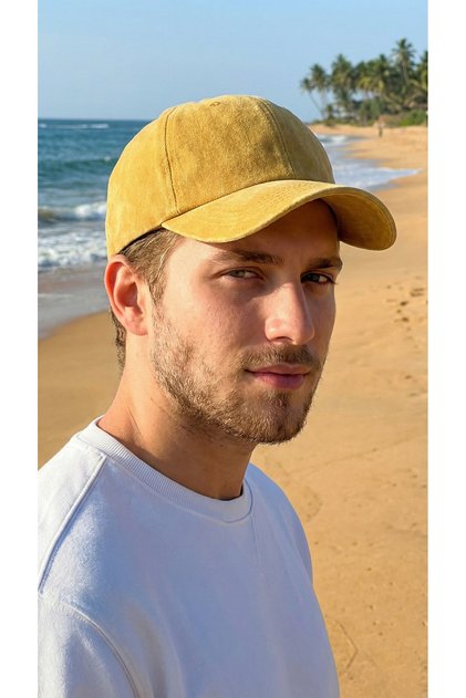 Men's Premium Washed Cotton Hat - Adjustable Sports Cap