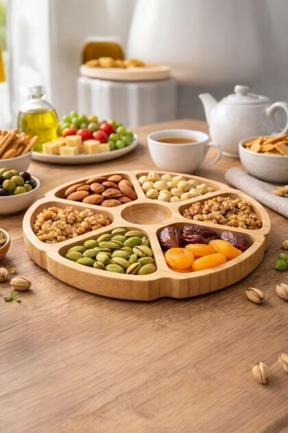 Pincho Mini Compartmentalized Snack Bowl Presentation Plate Service