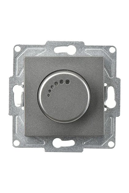Eqona Radius Neoline Dimmer 1000VA, Füme (Mekanizma + TuşKapak)