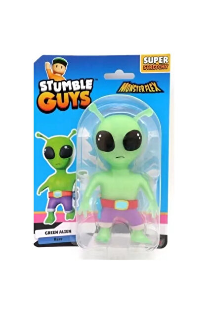 TOYFEST Green Alien I Stumble Guys MonsterFlex Seri 2 12 cm Esnek