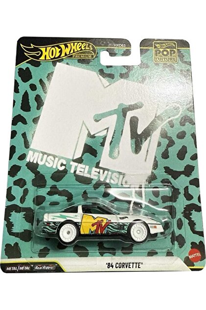 HOT WHEELS 84 CORVETTE - TV MUSIC TELEVISION - Pop Culture