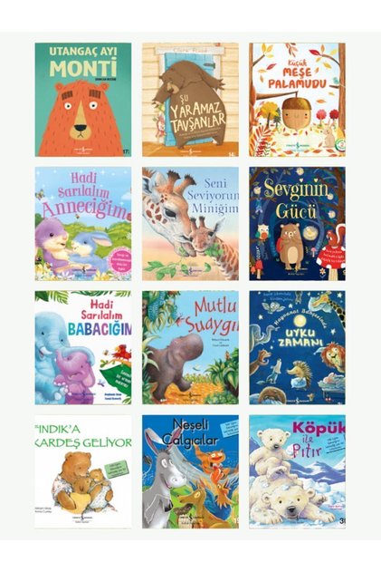 Shy Bear Monti These Naughty Rabbits I Love You Little One the Power of Love Small Acorn