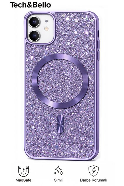 iPhone 11 Compatible Camera Protruding Shockproof Silvery Case
