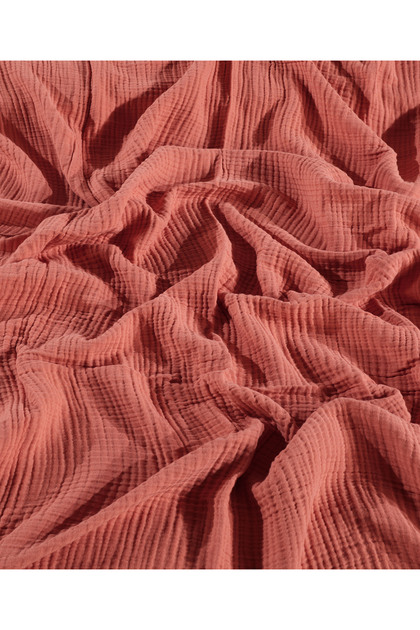 140X200 cm Muslin Sofa Cover – 100% Cotton, 4 Layers, Soft & Breathable, Sofa Shawl