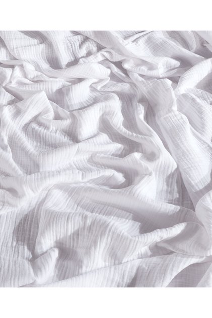 140X200 cm Muslin Sofa Cover – 100% Cotton, 4 Layers, Soft & Breathable, Sofa Shawl