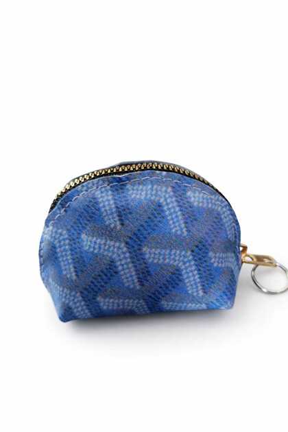 Mini Zipper Coin Purse Small Wallet with Keychain, Stylish Gift for Women and Teens