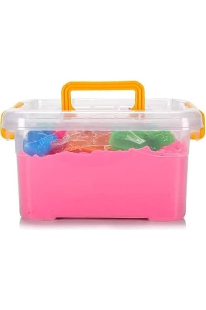 Magical Play Sand Toy Set with Accessories - Multi-Color Modeling Clay
