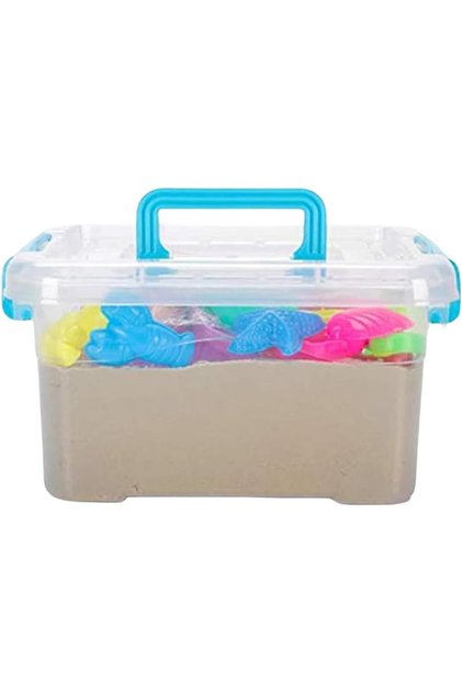 Magical Play Sand Toy Set with Accessories - Multi-Color Modeling Clay