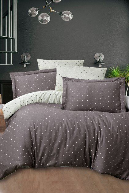 Point 100% Cotton Satin 200 Tc (80 Thread) Single Duvet Cover Set