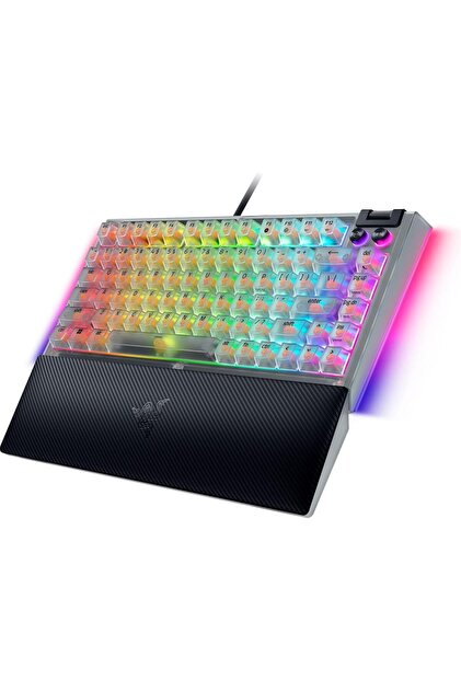 RAZER BlackWidow V4 75% - Phantom White Edition - US Layout RZ03