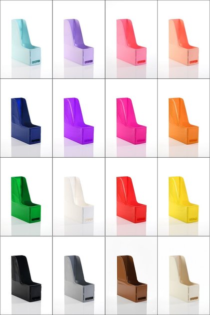 Mg 101 16 Different Colors A4 Disassembled Plastic Vertical Magazine Holder Folder Archive Box Organizer Storage