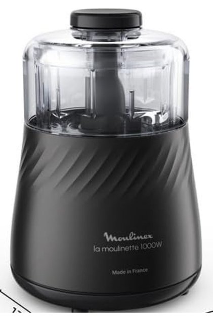 La Moulinette Eco Respect DP712825 1000 W Black Chopper