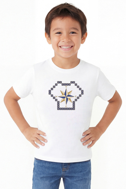 Boy's T-Shirt with Short Sleeves Printed B3