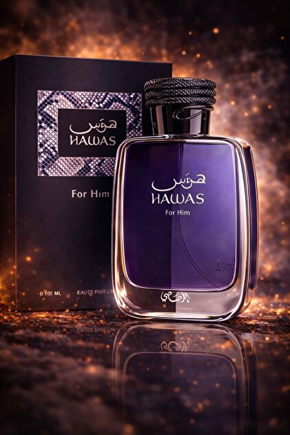 Rasasi Hawas for him ve Hawas Black EDP 100 ml Parfüm 2'si Bir