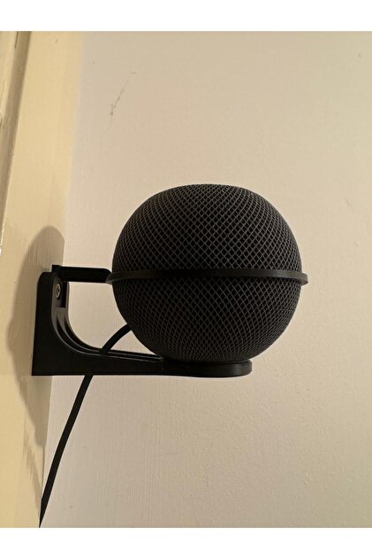 Zaru Concept Siyah Homepod Mini Akıllı Hoparlör Uyumlu Duvar