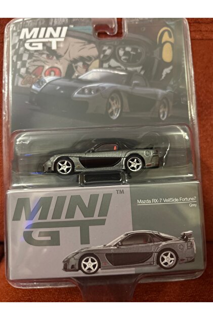 mini gt MAZDA RX-7 VEİLSİDE FORTUNE7 grey BLİSTER 1057 - Fiyatı