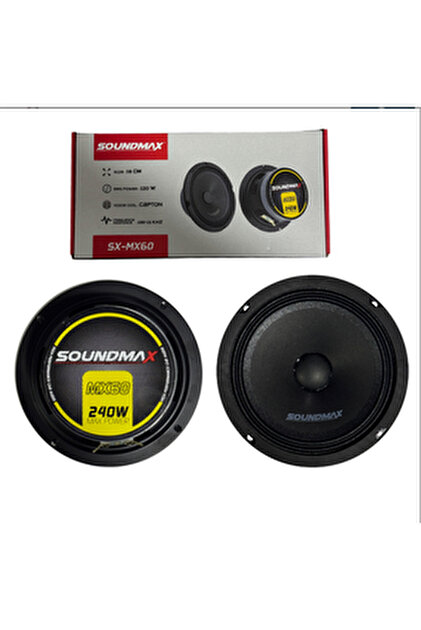 Soundmax Deniz Sound Garage 13 cm Midrange SX-MX50 200 Watt 100 Soundmax Deniz Sound Garage 13 cm Midrange SX-MX50 200 Watt 100