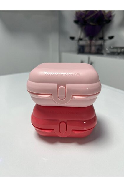 Tupperware Eco Mini Taşıma Kabı 2'li Pembe-Toz Pembe - Fiyatı