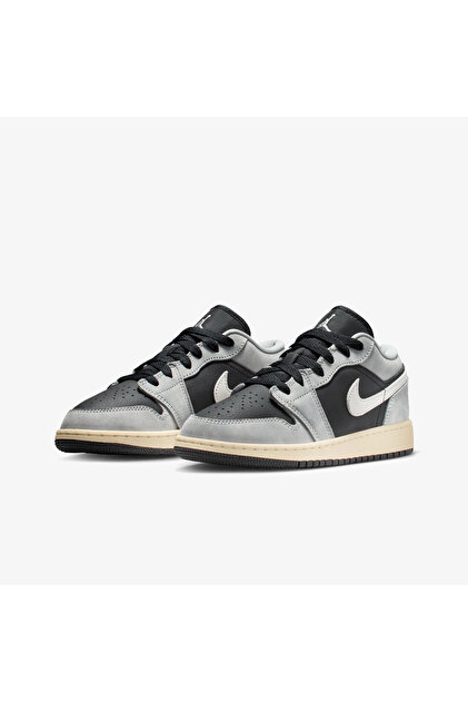 Nike Jordan 1 Low SE Light Smoke Grey Sail Black (Dar Kalıp 1