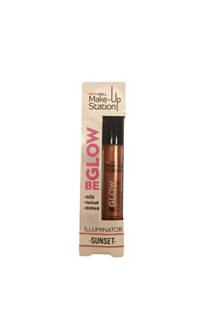 化粧品 New Well Make-Up Station Dudak Yanak Göz Renklendirici Sunset