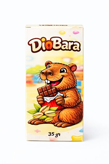 果物 75 5961abcba DEEMBRO 1 adet Labubu Çikolatası 1 adet Capybara Çikolatası Sütlü