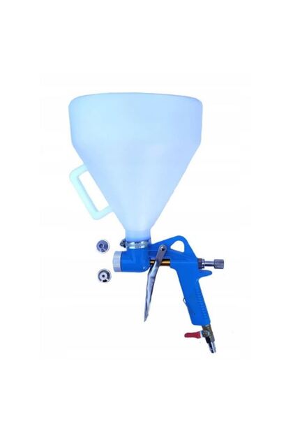 Pistol aplicat vopsele lavabile, tencuieli, vas superior, plastic, 4 bar, 5 L, 4/6/8 mm, Richmann