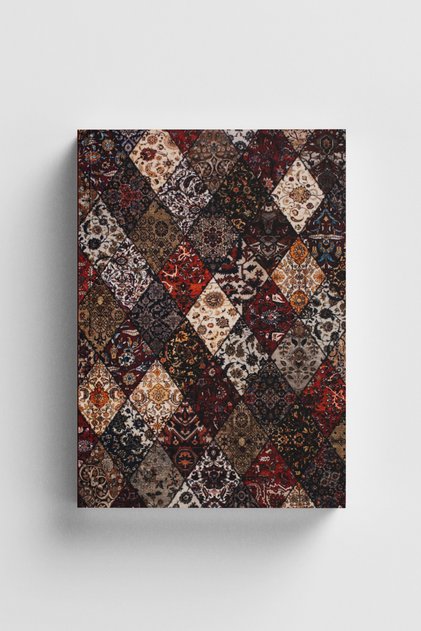 Ethnic Collage Series 11 Bahr-I Umman Bullet Journal A5 Dotted Notebook