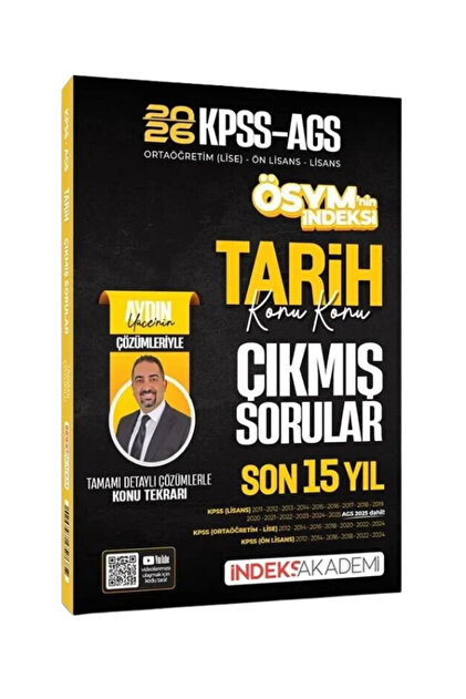 İndeks Akademi 2026 KPSS Genel Yetenek-Genel Kültür Tüm Dersler