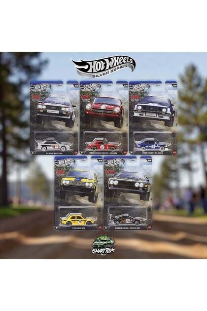 HOT WHEELS Silver Seried 2026 - Rally Racers 5'li Set GDG44