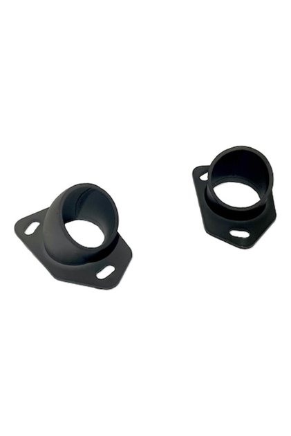 Ornamente de evacuare ATV CF mot X10, X8 , oțel, negru mat, vopsea rezistentă la căldură