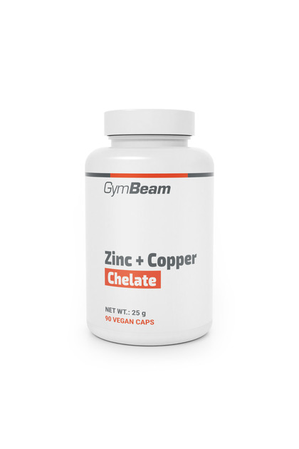 Chelat de zinc + cupru, 90 capsule